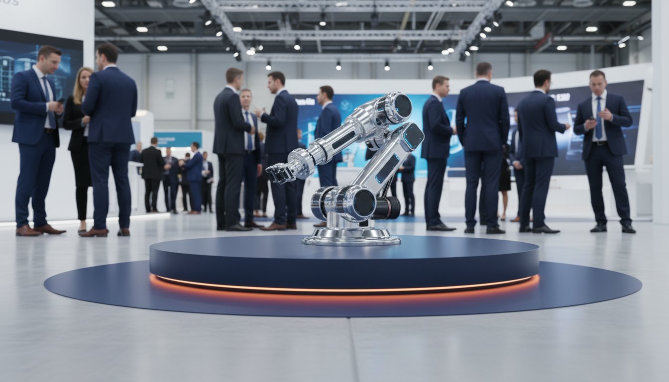 The Professional Guide to Display Turntables for UK Exhibitions 2026