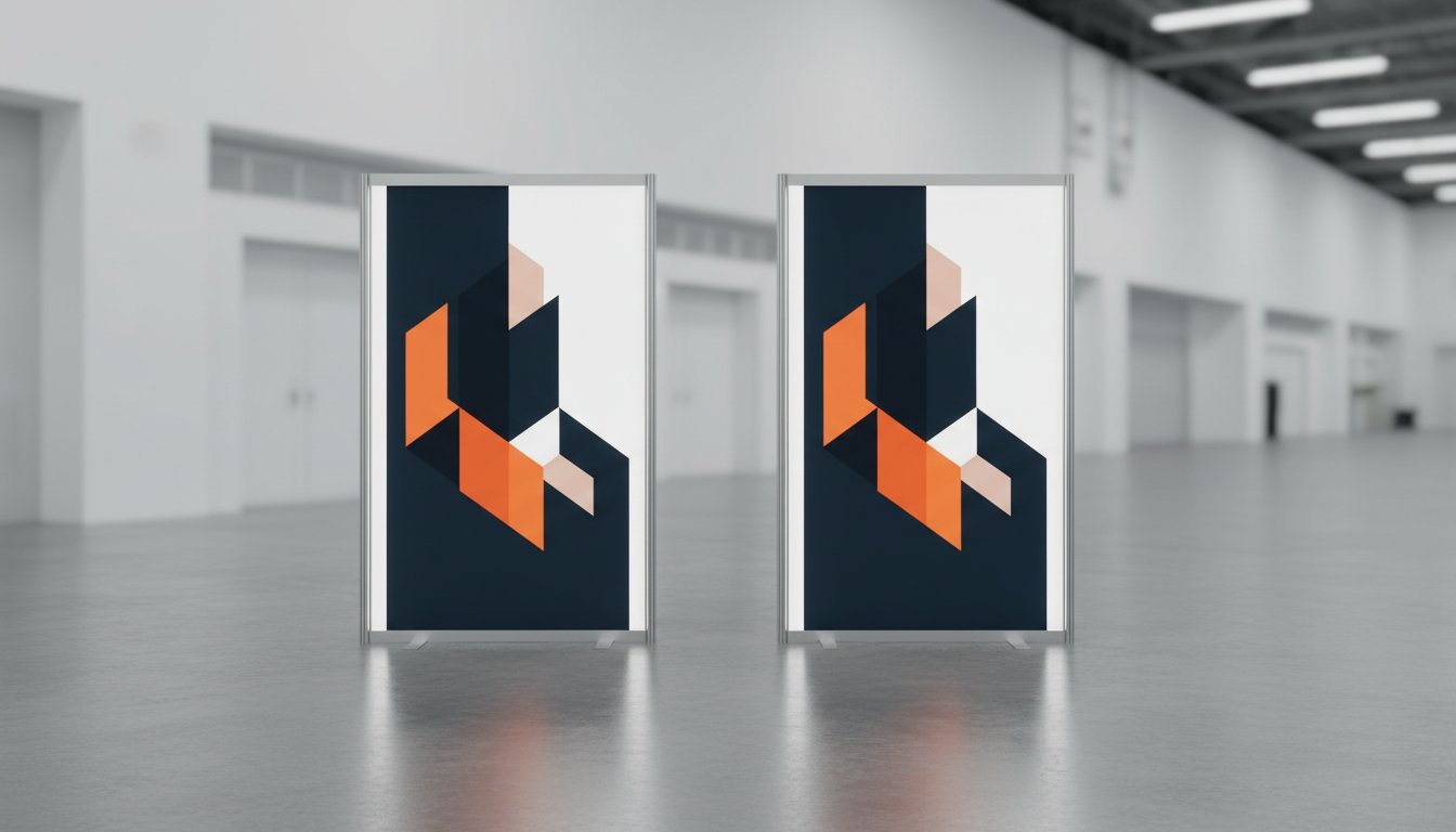 Edge-lit vs Backlit Fabric Lightboxes: The Professional Guide to Choosing Your Exhibition Display