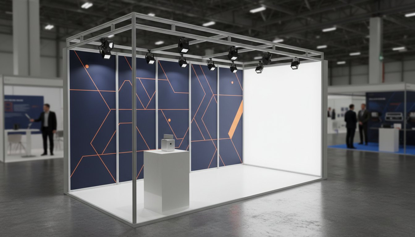 Lighting Options for a Shell Scheme Stand: The Professional Exhibitor’s Guide