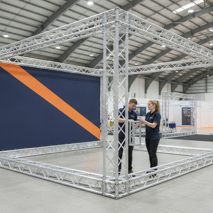 S35 Quad Gantry Exhibition Stands: The Professional 2026 Buying Guide