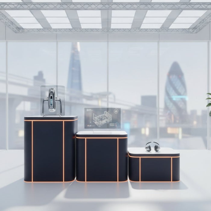 Custom Branded Display Plinths: The Professional Guide to Product Elevation in 2026