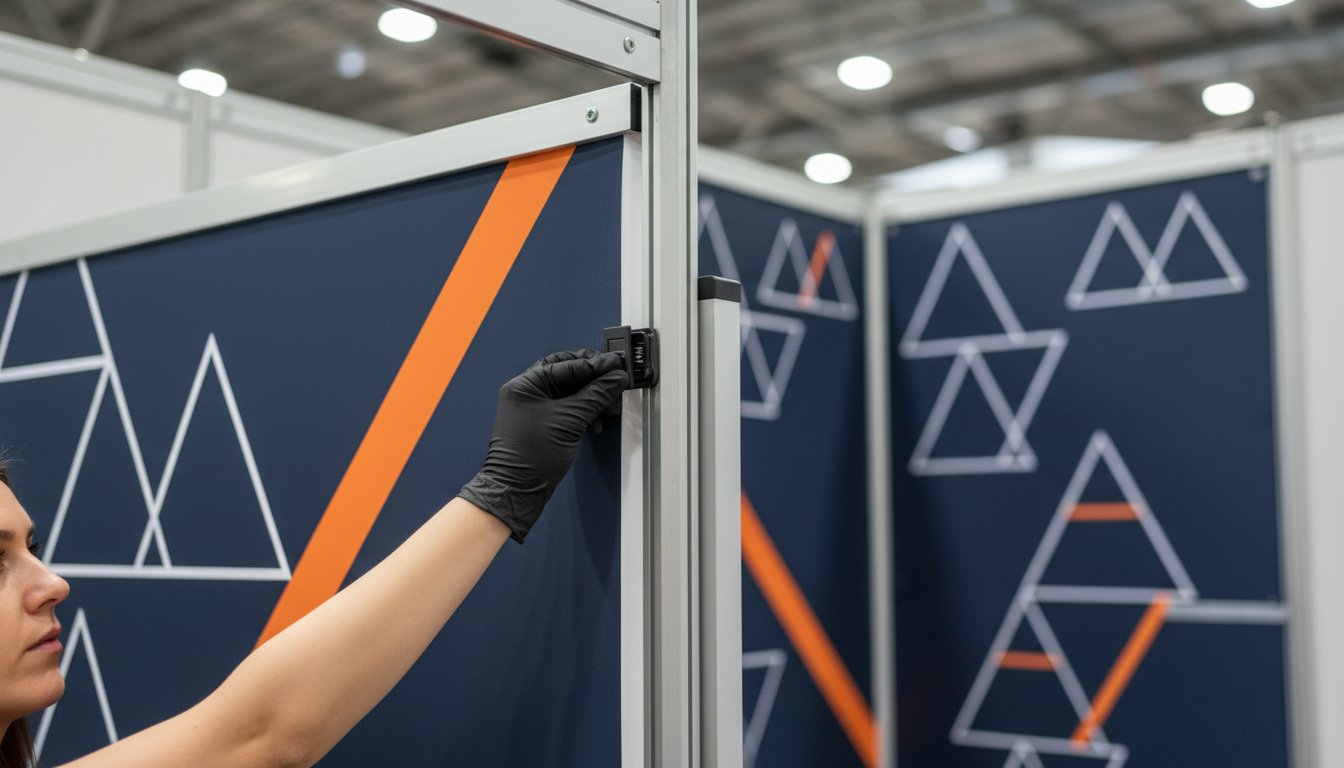 Damage-Free Shell Scheme Graphic Fixing: The Professional Exhibitor’s Guide