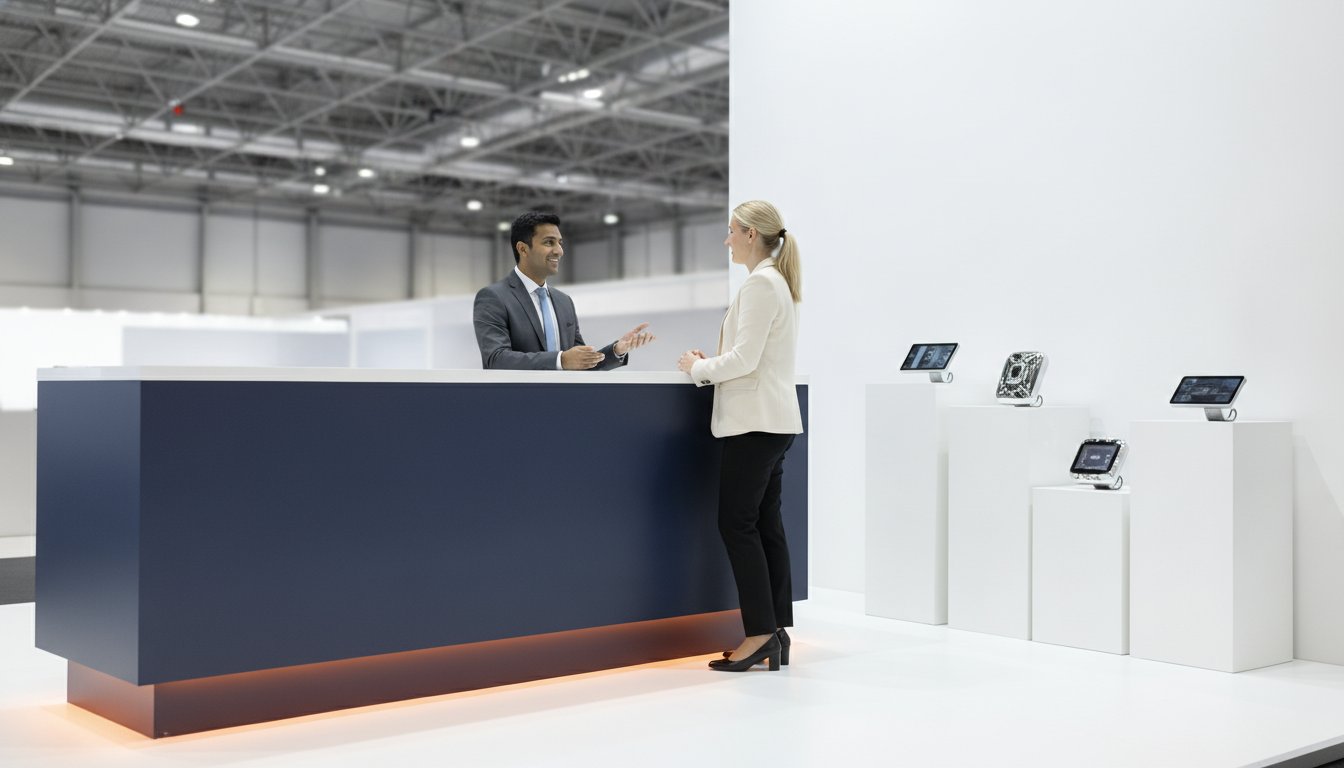 Exhibition Counter and Plinth Hire: The Professional Guide to Stand Infrastructure