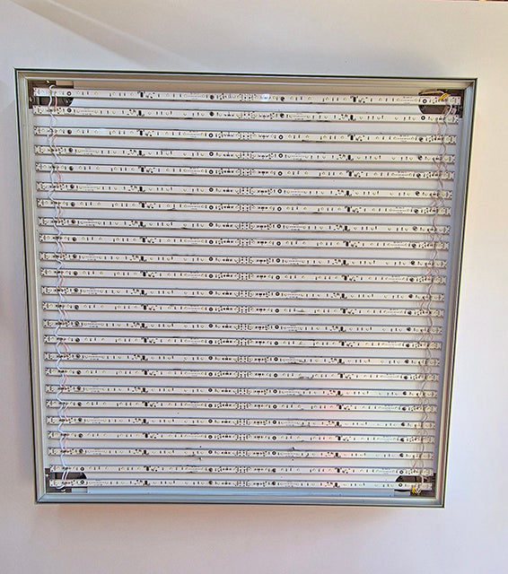 LED backlit lightbox wall mounted