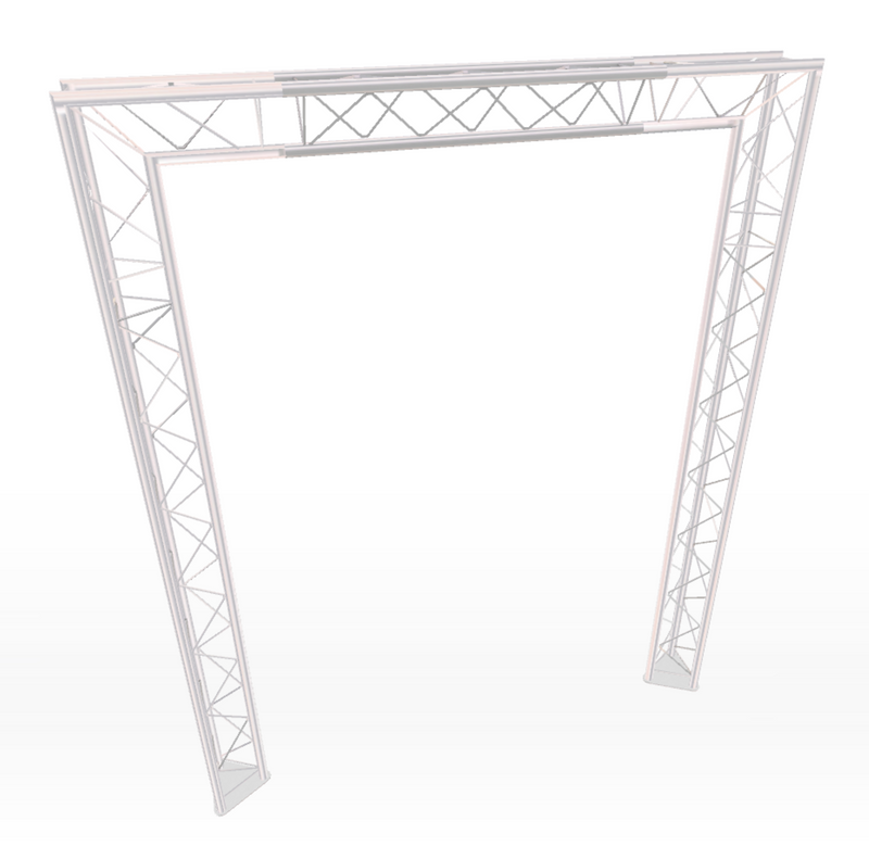 Arch Style Modular Truss Stand 2M wide | 3M Tall