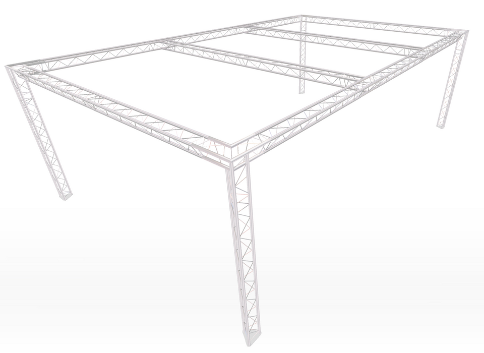 Full Perimeter Style Modular Truss Stand 6M wide X 7M deep | 3M Tall | With Cross beams