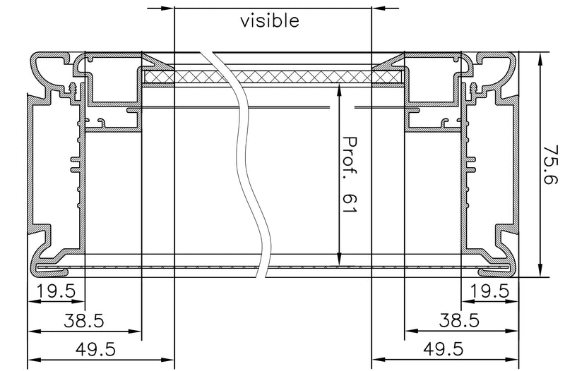 Notice Board - 75mm Deep Outdoor - Paint finish