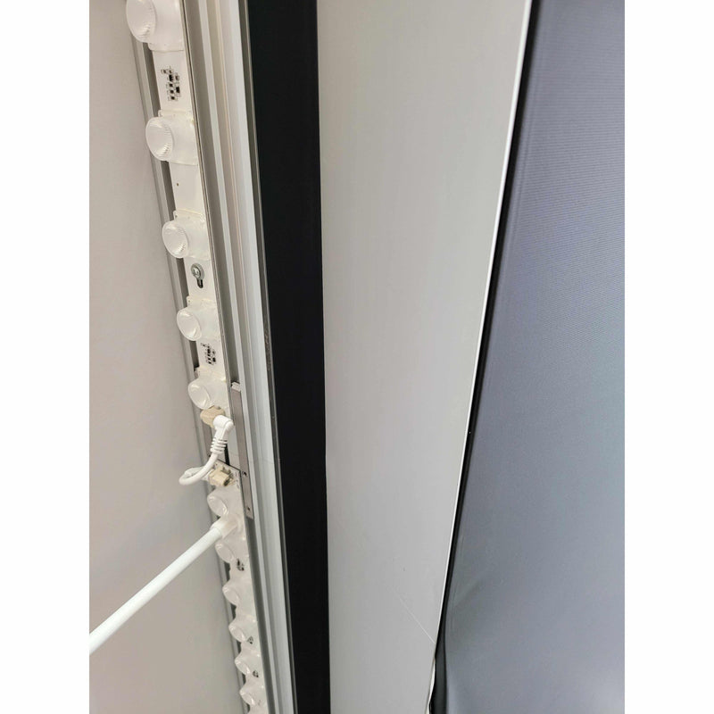 HALO LED Edge-Lit Lightbox Display (with printed fabric graphics)