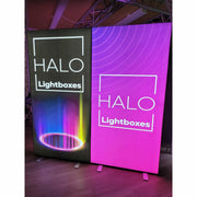 Halo edge display light box