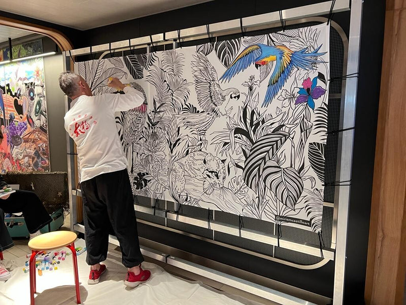 Freestanding Aluminium Framework for Exhibition Display Wall Graphics