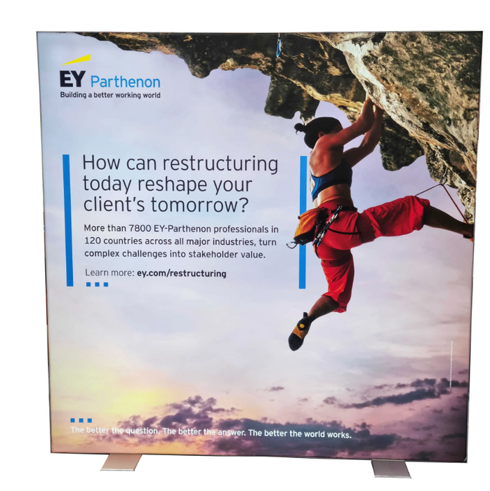 Freestanding Aluminium Framework for Exhibition Display Wall Graphics