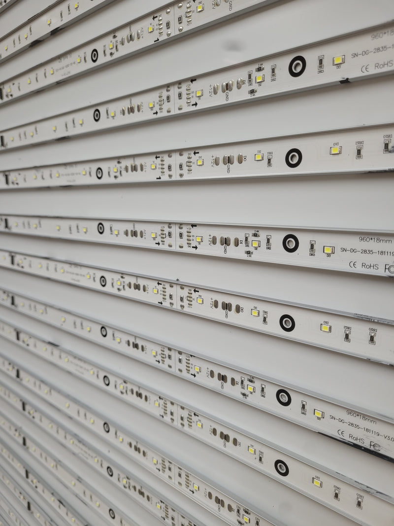 LED Backlit lightbox with printed acrylic panel