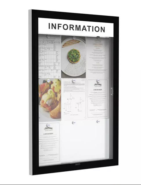 Edge Outdoor notice board 54mm