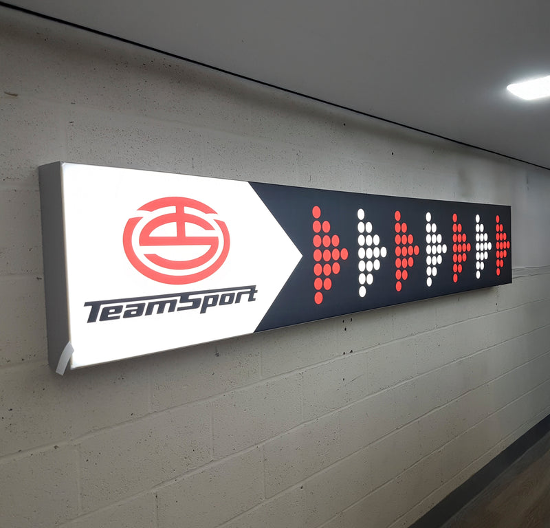 Edge-Lit Tension Fabric Display Lightbox (GL120)