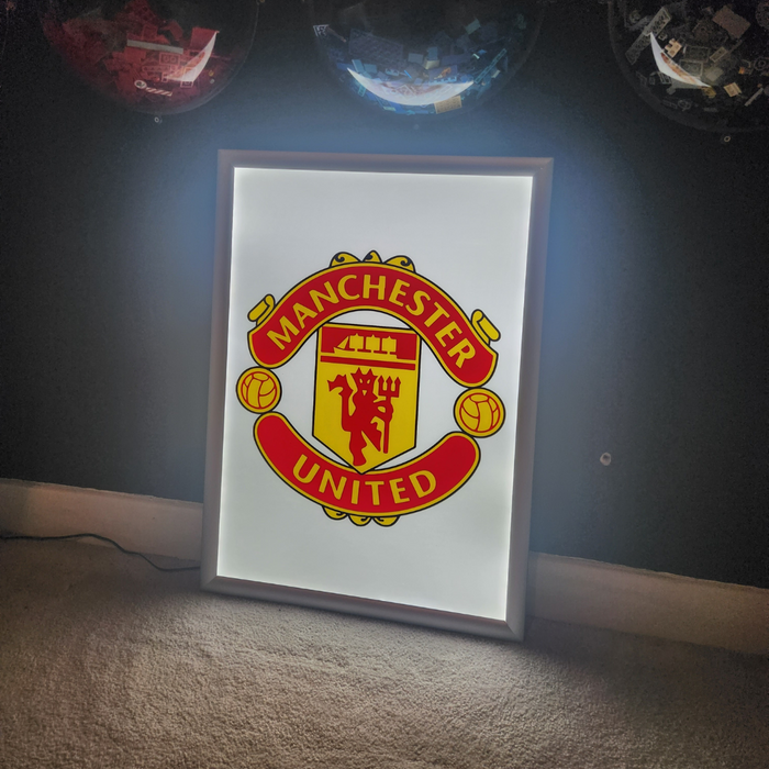 LED Slimline Lightbox with backlit print (A0 to A4 sizes)