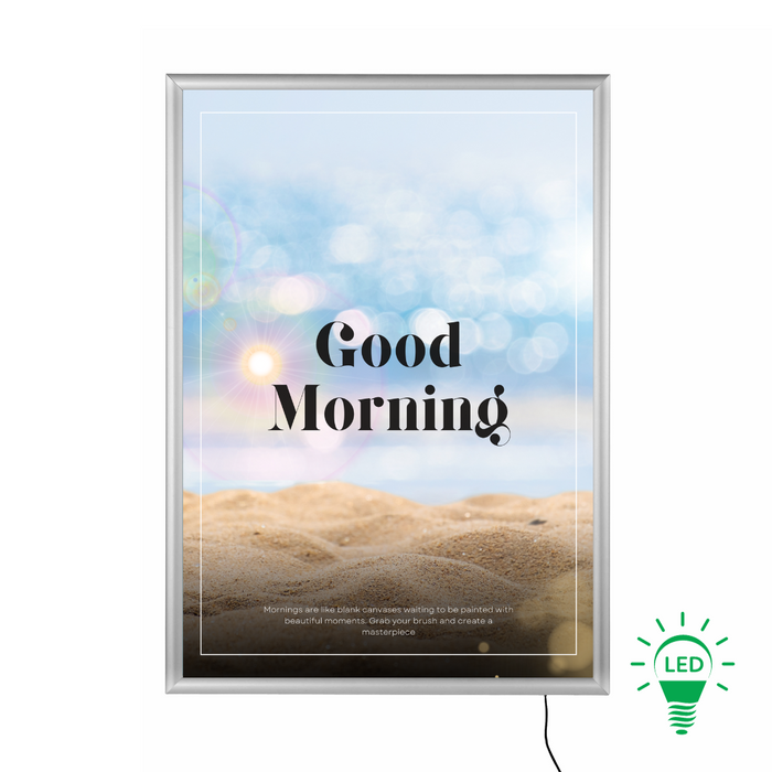 LED Slimline Lightbox (A0 to A4 sizes)