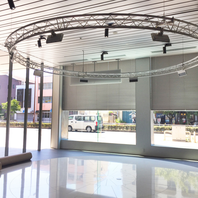 Truss d'éclairage - Cercle aérien (diamètre 2m)