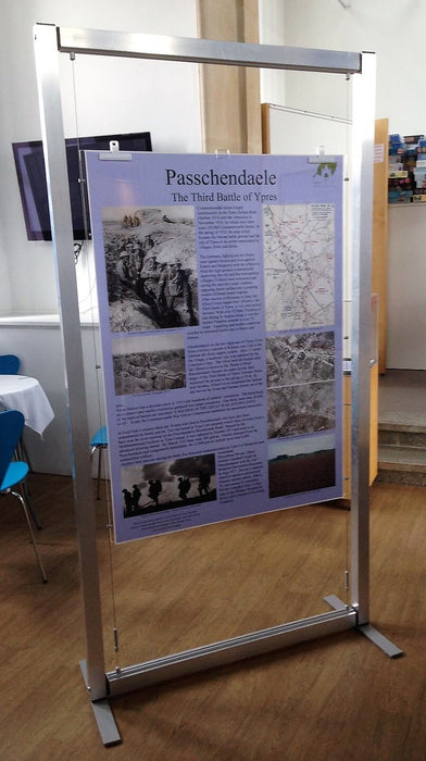 Freestanding Aluminium Framework for Exhibition Display Wall Graphics