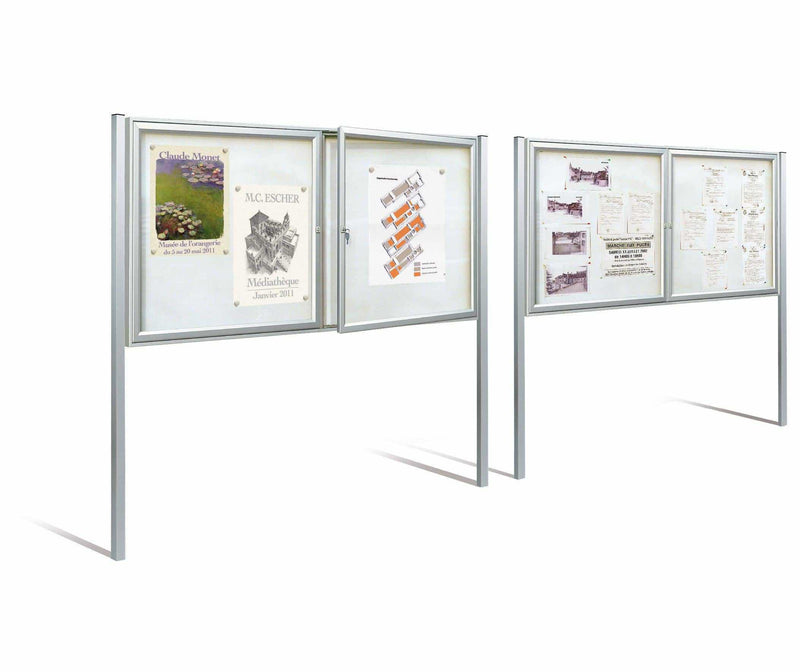 Notice Board - 58mm Deep (Outdoor/Indoor) Anodised finish