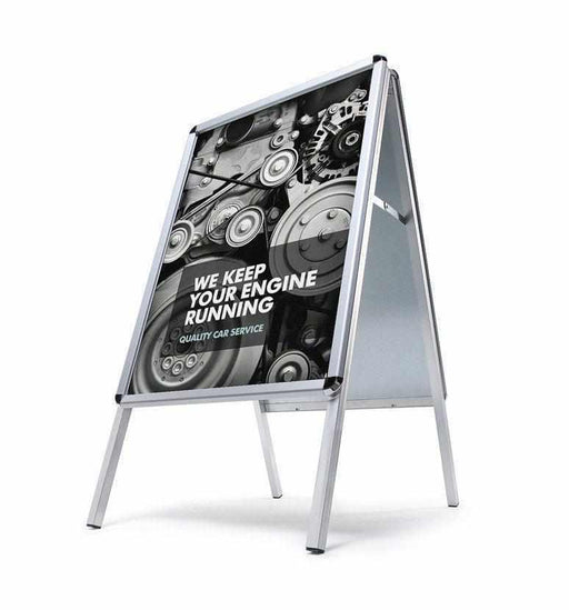 Aluminium folding A-frame sign