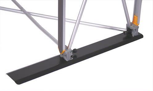 Straight Pop Up Display Stand Stabilising Feet (Pair)