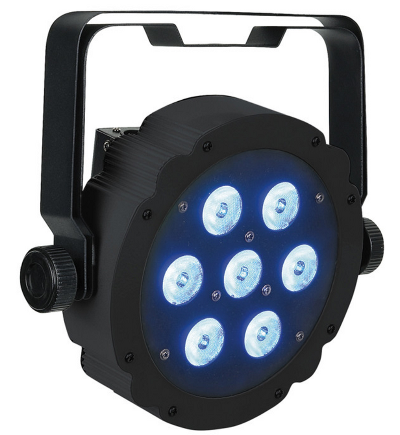 LED-RGB-Farbwechsellicht, Compact Par 7 Tri 7x 3W 