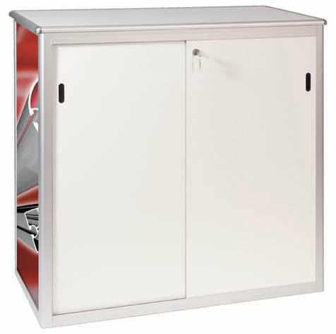 Sales counter folding counter with upstand top CDC3