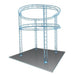 2 Tier Circular Exhibition Gantry Stand