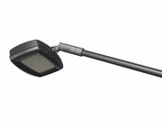 Led long arm exhibition flood light in black finish