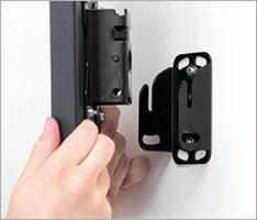 Wall mounted iPad holder