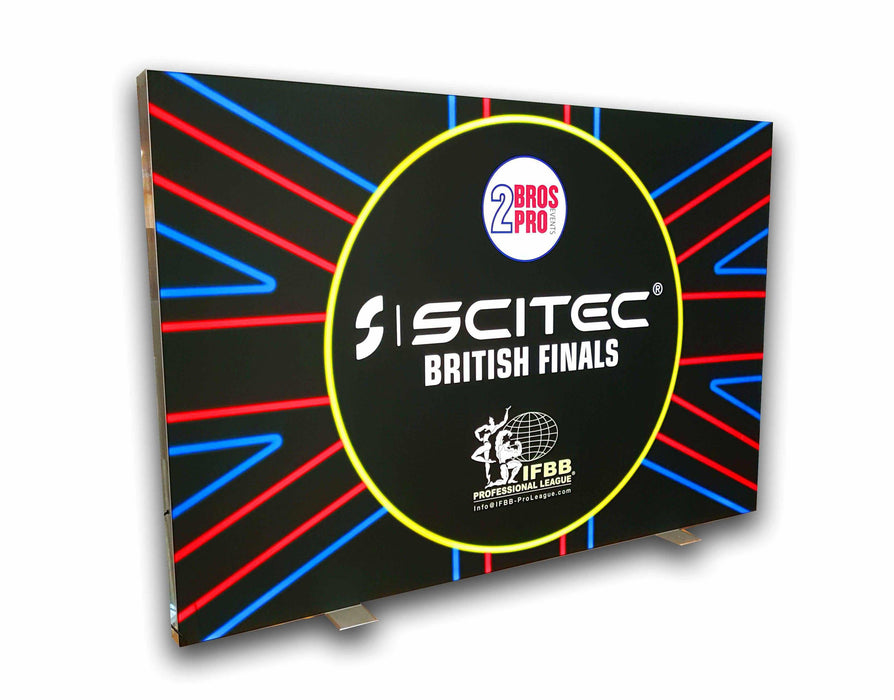 GL180 Lightbox with Edge-Lit Stretch Fabric Graphics