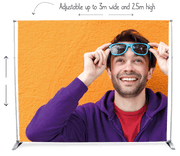 3m wide pegasus banner stand