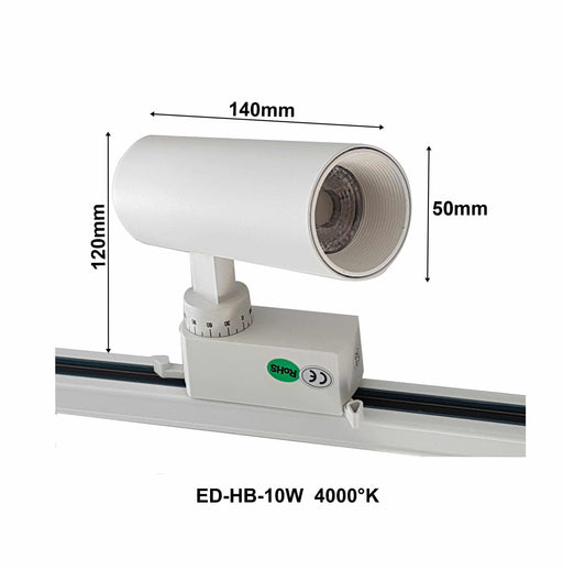 10W led spotlight dimensions drawing