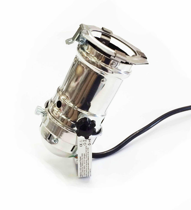 Polished aluminium uplighter GU10 Led 