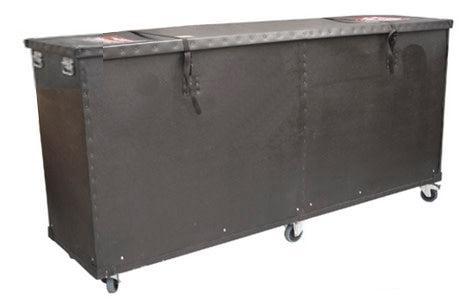 Turbo wheeled transit cases for exhibition kit