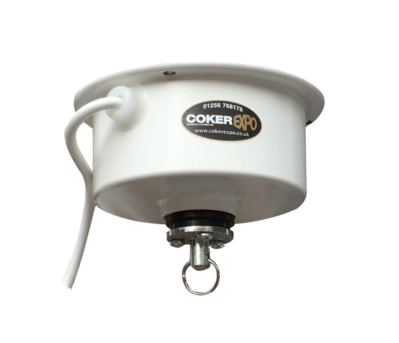 display turntable mains powered for ceiling mounting