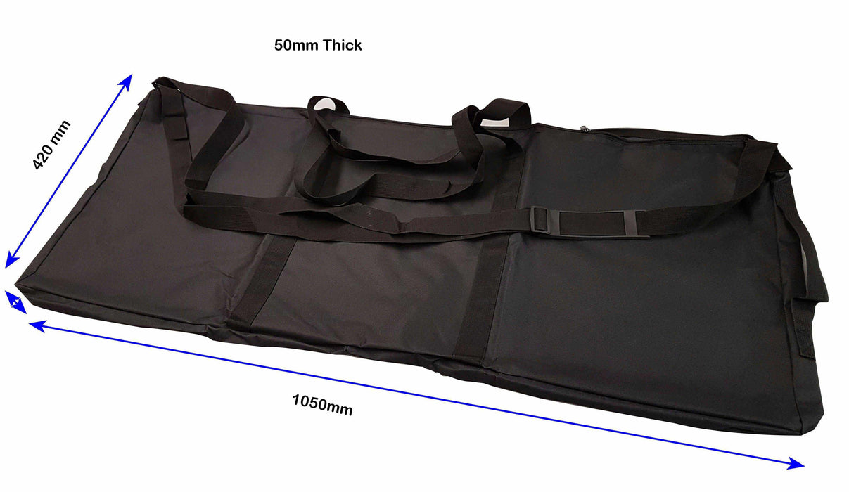 Carry bag for folding plinth.