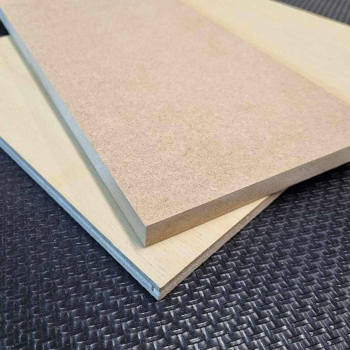 We can Latex print to MDF and Birch Plywood