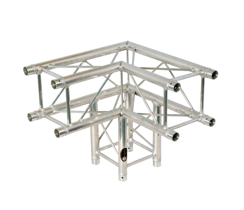 Quad 3 way corner for lighting gantry structures S35Q30